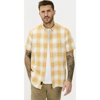 Pánská košile KOŠILE CAMEL ACTIVE SHORTSLEEVE SHIRT SUNFLOWER