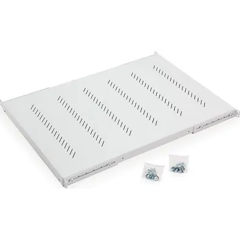 Rozvaděč Police Triton RAC-UP-750-H4 Police, s perforací 1U/750mm, max.nosnost 150kg, šedá RAC-UP-750-H4