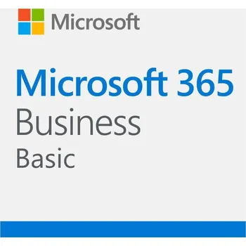 Microsoft 365 Business Basic Software, kancelářský, pro firmy, 1 uživatel, předplatné 1 rok (vyúčtování ročně), CSP - Elektronická licence AAA-10624R