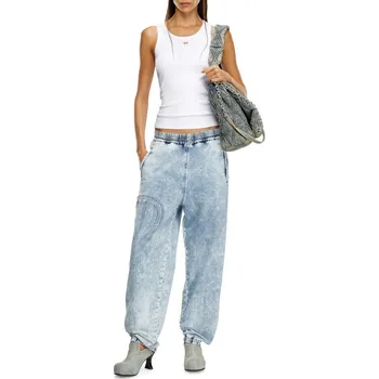 Pánské džíny DŽÍNY DIESEL D-LAB-S2 TRACK SWEAT JEANS BLUE