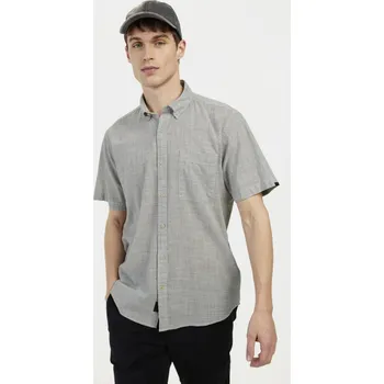 Pánská košile KOŠILE CAMEL ACTIVE SHORTSLEEVE SHIRT ECRU