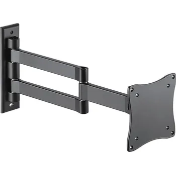 Monitor Neomounts FPMA-W830BLACK Držák, VESA, nástěnný, pro LCD a TV, úhlopříčka 10"–27", náklon 140°, otáčení 180°, nosnost 12kg, černý FPMA-W830BLACK