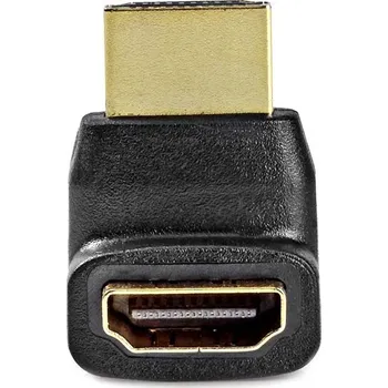 Notebook Nedis CVGB34902BK Adaptér, HDMI (M) na HDMI (F), úhlový, 270°, zlacené konektory, černý CVGB34902BK