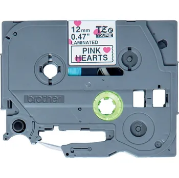 Počítačové příslušenství Páska Brother TZE-MPPH31 s růžovými srdci 12mm Páska, s růžovými srdci, 12 mm TZE-MPPH31