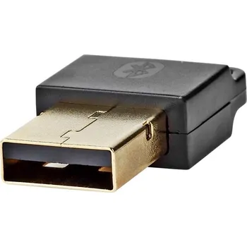 Notebook Nedis BLDO100V5BK Adaptér, bezdrátový, Bluetooth 5.0, USB 2.0, dosah až 20m, černý BLDO100V5BK