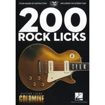 DVD film 200 ROCK LICKS (DVD) (DVD)