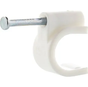 Síťový konektor Kabelová příchytka DATACOM 10mm 100ks bílá Kabelová příchytka, 10mm, 100ks, bílá 9356