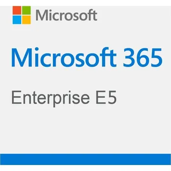 Software Microsoft 365 E5 Software, kancelářský, pro firmy, 1 uživatel, předplatné 1 rok (vyúčtování měsíčně), CSP - Elektronická licence AAA-35704M
