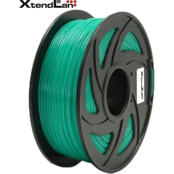 Filament XtendLan filament PETG zelený Plastické vlákno, pro 3D tisk, PETG, průměr 1,75mm, hmotnost materiálu 1kg, zelené 3DF-PETG1.75-GN 1kg