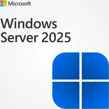 Notebook Dell MS Windows Server 2025 Standard, max. 16 jader a 2× virtual Operační systém, pro servery, OEM, pro max. 16 CPU jader, max. 2 virtuální servery 634-CVFM