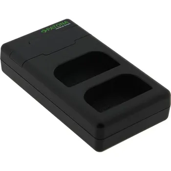 PATONA pro 2 baterie Fuji NP-W235 Nabíječka, pro fotoaparáty, pro 2 baterie, USB-C, kompatibilní s Fuji NP-W235 + kabel PT161888