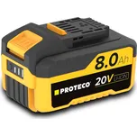 PROTECO Akumulátor 20 V | 8,0 Ah