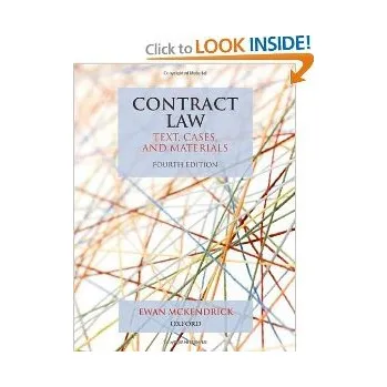 Contract Law - Ewan McKendrick