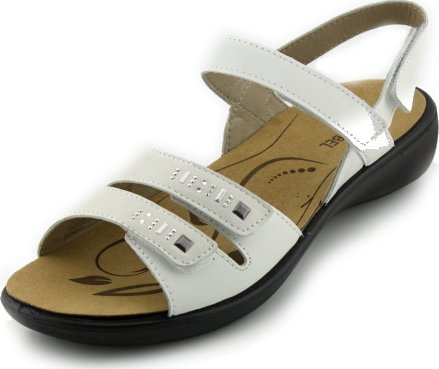 Nadměrné letní JOSEF SEIBEL JS786 weiss (nadměrné dámské sandále)