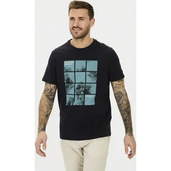 TRIČKO CAMEL ACTIVE T-SHIRT 1/2 ARM DARK INDIGO