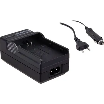 Nabíječka PATONA kompatibilní s Nikon ENEL3 Nabíječka, pro fotoaparát, Nikon ENEL3, ENEL3e, 230V, 12V PT1533