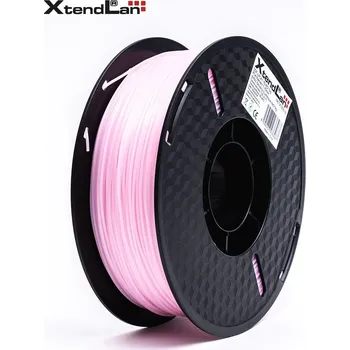 Filament XtendLan filament PLA svítící červený Plastické vlákno, pro 3D tisk, PLA, průměr 1,75mm, hmotnost materiálu 1kg, svítící červené 3DF-LPLA1.75-RD 1kg