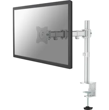 Monitor Neomounts NM-D135SILVER Držák, VESA, stolní, pro plochý monitor, úhlopříčka 10"–30", náklon 90°, otáčení 180°, rotace 360°, nosnost 8kg, stříbrný NM-D135SILVER