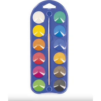 Vodová barva Janod Colorino Vodové barvy 12 barev