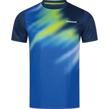 Pánské tričko Tričko DONIC Furious modrá/žluté modrá/žlutá XL