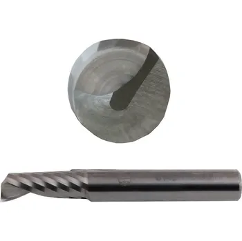 Fréza NÁSTROJE CZ Fréza 6-60/20mm, 1z, stopka 6mm čelní válcová, břit přes střed, na neželezné kovy - CZTK-6142-060-GS-RR-HA
