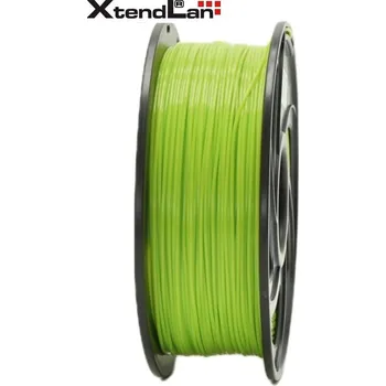 Filament XtendLan filament PETG trávově zelený Plastické vlákno, pro 3D tisk, PETG, průměr 1,75mm, hmotnost materiálu 1kg, trávově zelené 3DF-PETG1.75-GGN 1kg