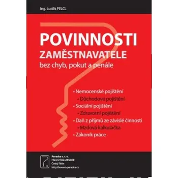 Povinnosti zaměstnavatele bez chyb pokut a penále 2018 - Pelcl Luděk