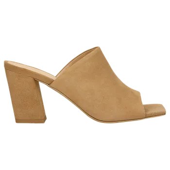 Dámské žabky Hnědé Pantofle Na Podpatku Wojas 7413963 38