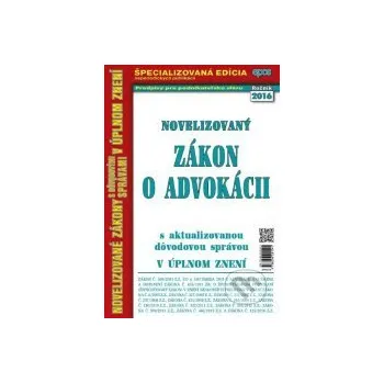 Novelizovaný zákon o advokácii 2016