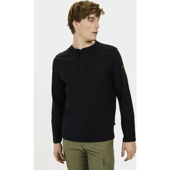 TRIČKO CAMEL ACTIVE HENLEY 1/1 ARM DARK INDIGO