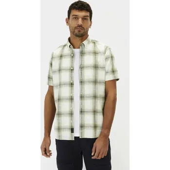 Pánská košile KOŠILE CAMEL ACTIVE SHORTSLEEVE SHIRT PALE MINT