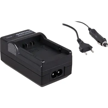 Nabíječka PATONA kompatibilní s Panasonic BLB13 Nabíječka, pro fotoaparát, Panasonic BLB13, 230V, 12V PT1604
