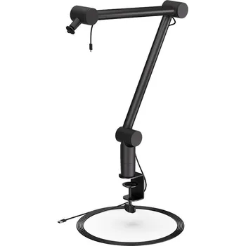 Mikrofon Endorfy Studio Boom Arm Stojan, pro mikrofon, stolní, tloušťka stolu 46mm, 74×74mm, nosnost 1,5kg, černý EY0A005
