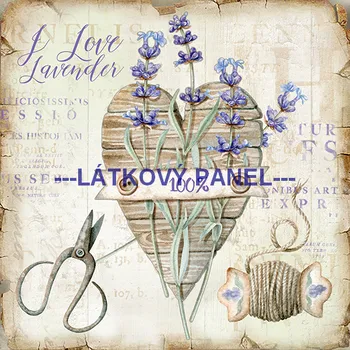 Panel bavlna - LE-283 Velikost: 30x30cm