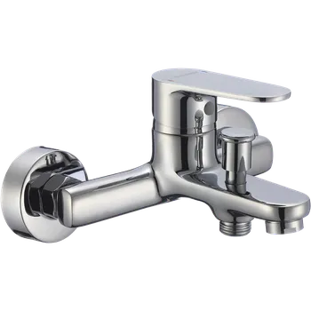 Vodovodní baterie Kuchinox PANA – nástěnná vanová baterie bez sprchového setu, chrom