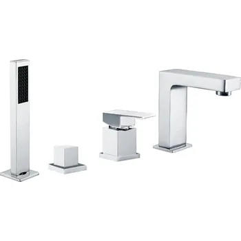 Vodovodní baterie Mexen Cube baterie vanová, chrom - 72932-00 Vanovo-sprchové baterie