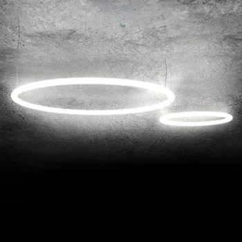 Svítidlo Artemide Alphabet of light circular 155 suspension, kruhové svítidlo, 78W LED 3000K DALI/PUSH, Ø155cm