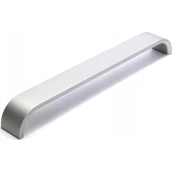 Nábytkové kování Nábytková úchytka klasická šedá eloxovaný hliník 23,1 x 2,8 x 2,7 cm