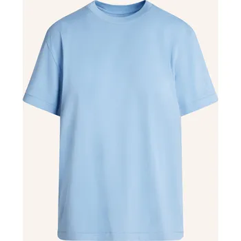 Dámské tričko Skims Dámské Pohodlné Domácí Tričko Boyfriend, modrá, 34