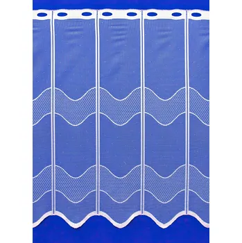 Záclona Českomoravská textilní V703 bílá 90 cm metráž