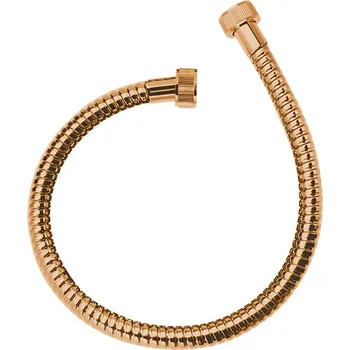 Sprchová hadice Laveo Arno připojovací hadice 700 mm – růžové zlato