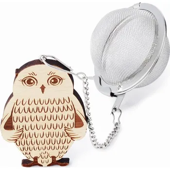 Cedník a síto Čajové Sítko kovové nerez ve tvaru koule "Rosalie"