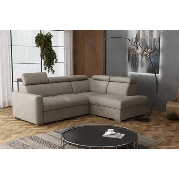 Sedací souprava Falco Sedací souprava Petrit II pravá Aragon hnědošedá