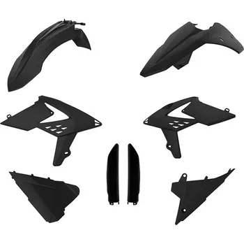 Sada plastů (FULL KIT) BETA 2T/4T '13-'17, v sadě kryty tlumičů (černá),POLISPORT