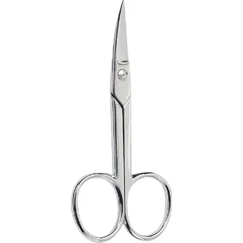 Nůžky na nehty a kůžičku Beter Chromované manikúrní nůžky na nehty premium - zahnuté