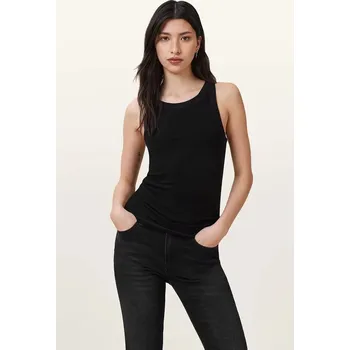Top AllSaints RINA dámský, černá barva, W235JB 99X, vel. XS