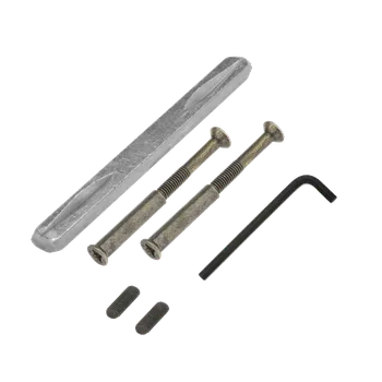 Dveřní kování Kuchinox Montážní sada pro kliky se šroubem 95 mm