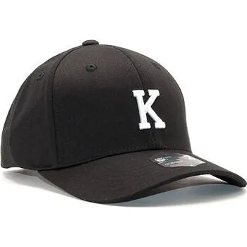 Kšiltovka Kšiltovka State of WOW ALPHABET - Kilo Baseball Cap Crown 2 Black/White Strapback