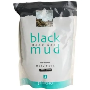 Péče o ruce Jericho black mud body wrap na mastnou pleť