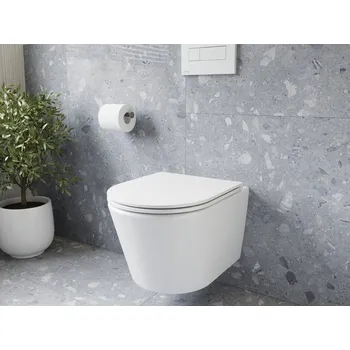 WC Flow RimOff set, závěsný, bílá X01985